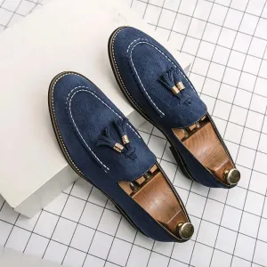 Men's Suede Casual Loafers: Comfortable & Stylish
