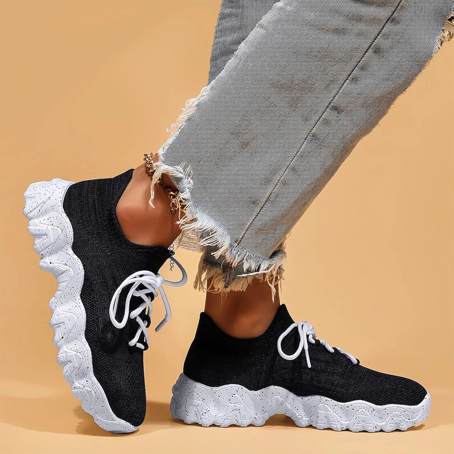 Nurse Babe Shoes,Nurse Babe Tennis Shoes Women,Mesh Breathable Lightweight Non-Slip Orthopedic Sneakers