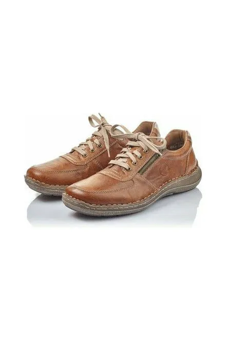 Rieker 03030-25 Mens shoe in Brown