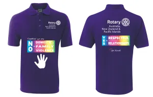 Rotary 2LPS Ladies 210 polo RAINBOW AUS NZ PI