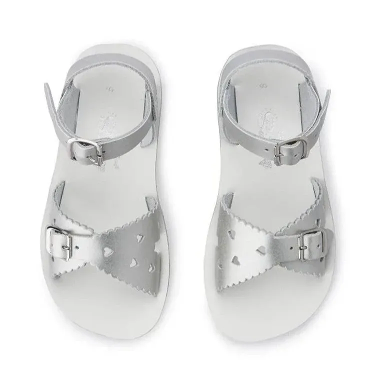 Salt Water Sandals - Sun-San Sweetheart Silver