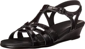 SAS Women's Heeled Sandals, Carbon, 11 X-Wide