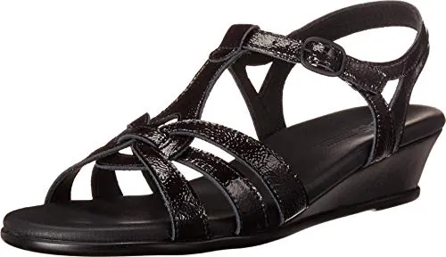 SAS Women's Heeled Sandals, Carbon, 11 X-Wide