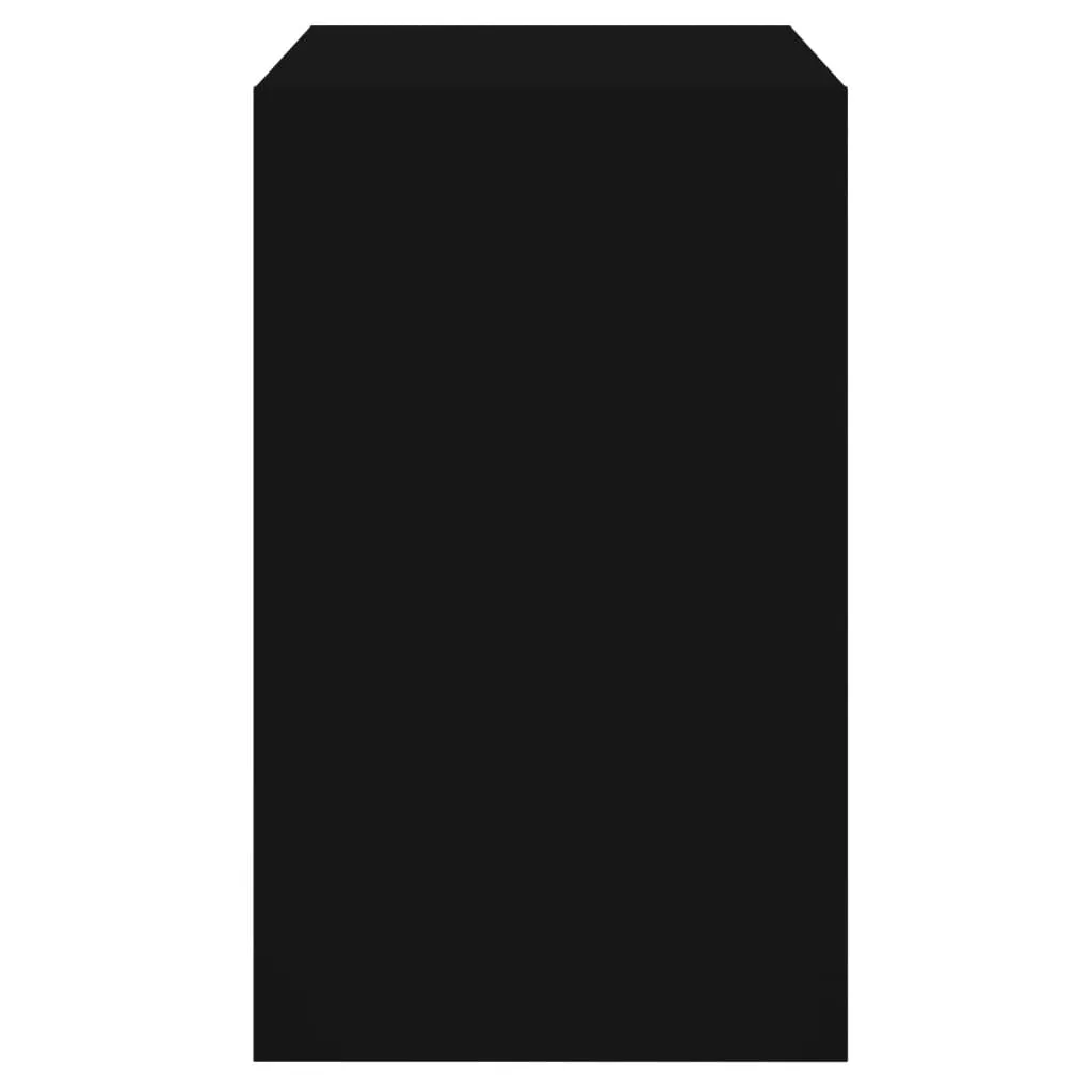 Shoe Cabinet Black 80x42x69 cm Engineered Wood