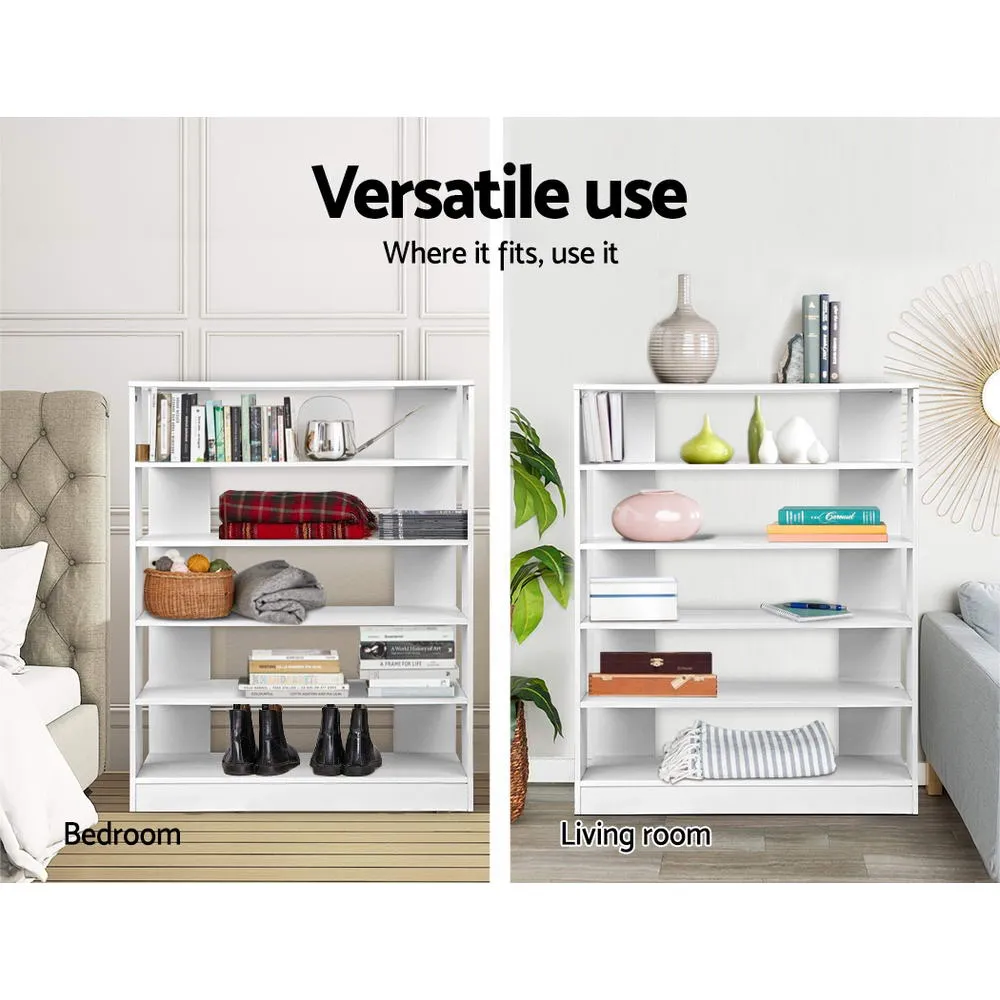 Shoe Rack Cabinet 6-Tier - White