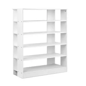 Shoe Rack Cabinet 6-Tier - White