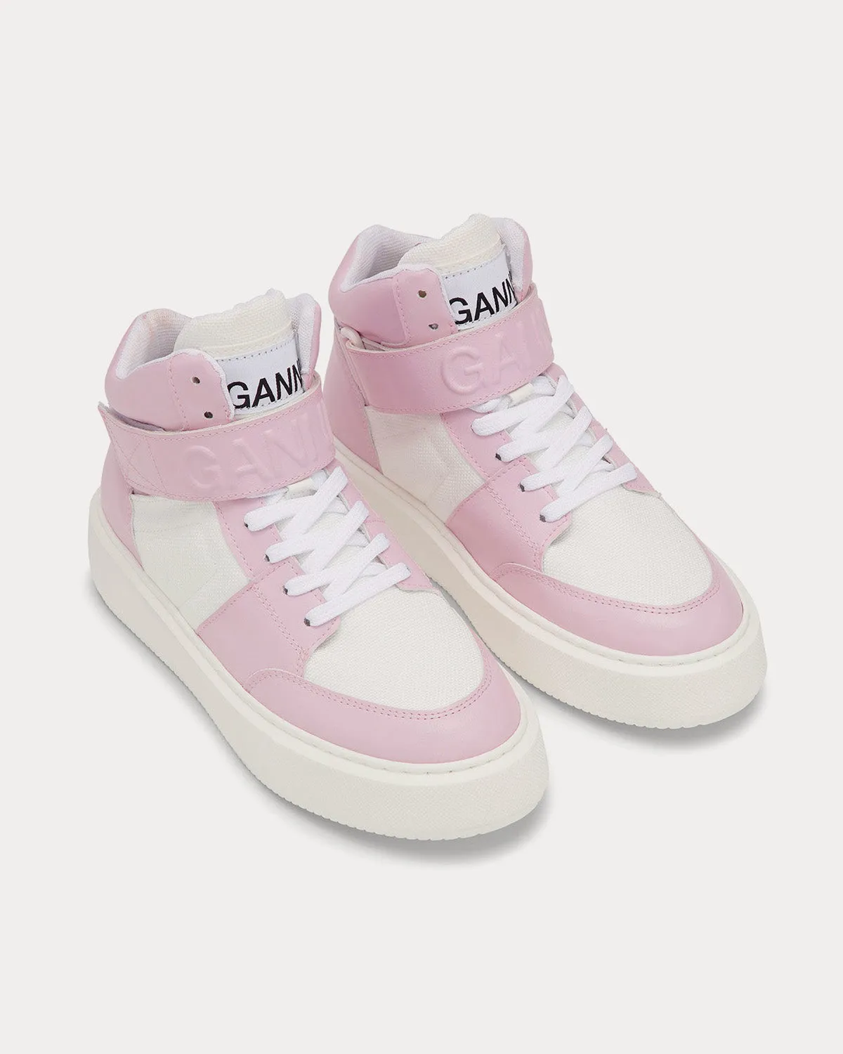 Sporty Mix Light Lilac High Top Sneakers
