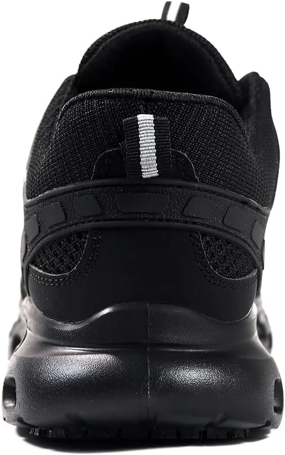 Steel Toe Shoes for Men Women Comfortable Non Slip Work Shoes,Lightweight Men's Work & Safety Footwear Indestructible Steel Toe Sneakers