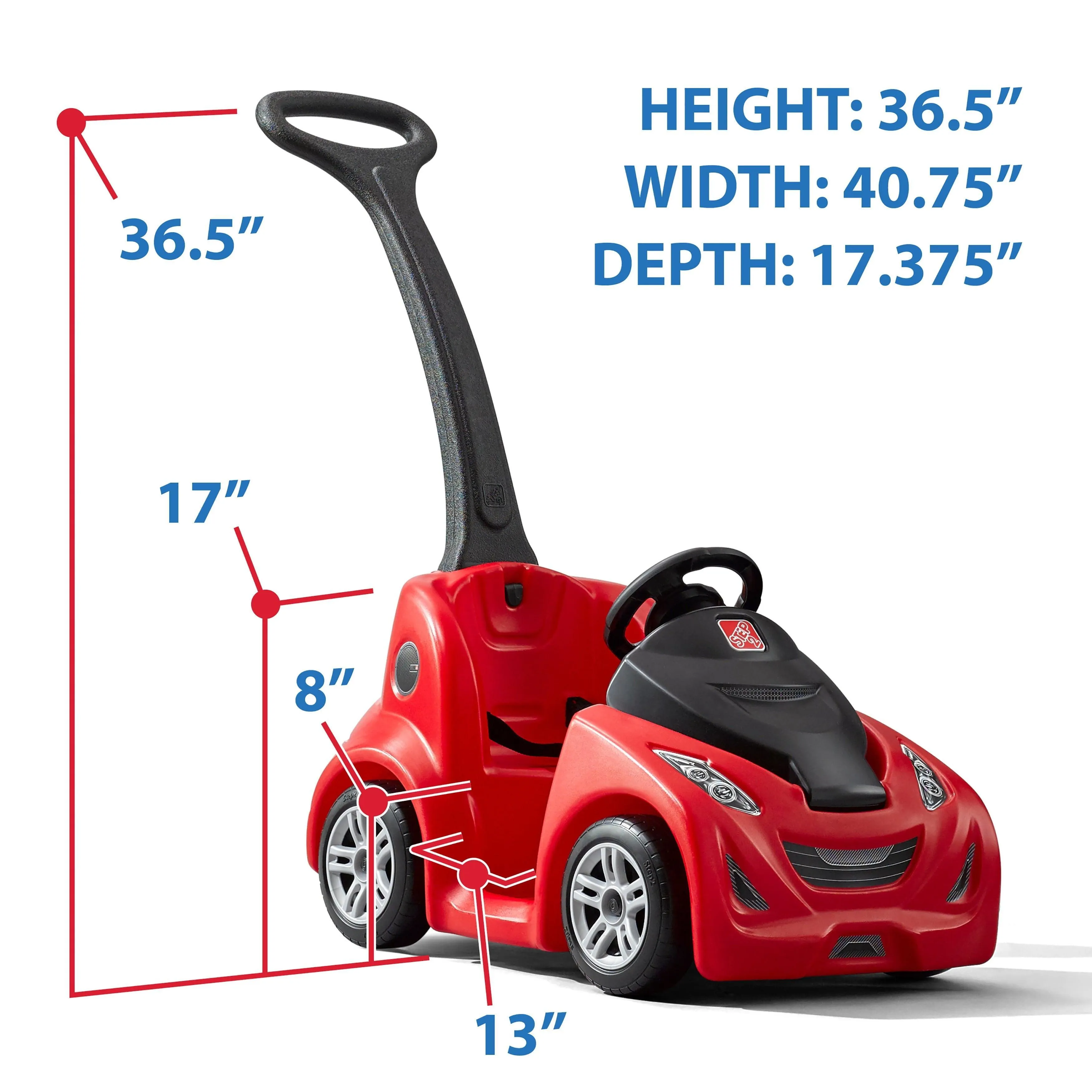 Step2 Red Push-Around Buggy GT Push Car and Toddler Toy for Kids