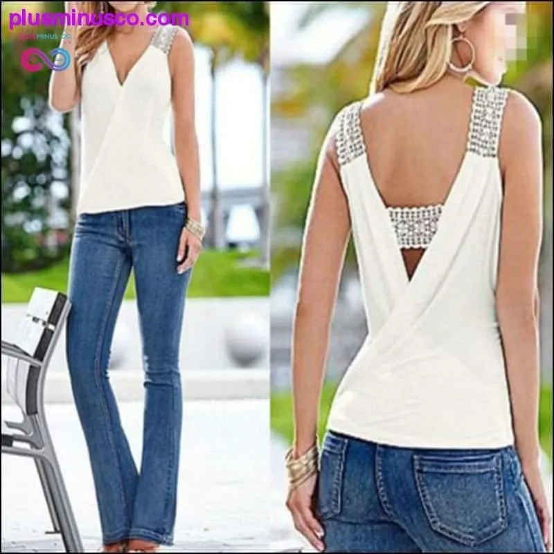 Summer Tank Tops Blouse Sleeveless Summer Top Casual Fashion