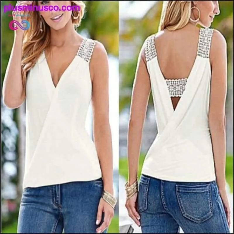 Summer Tank Tops Blouse Sleeveless Summer Top Casual Fashion