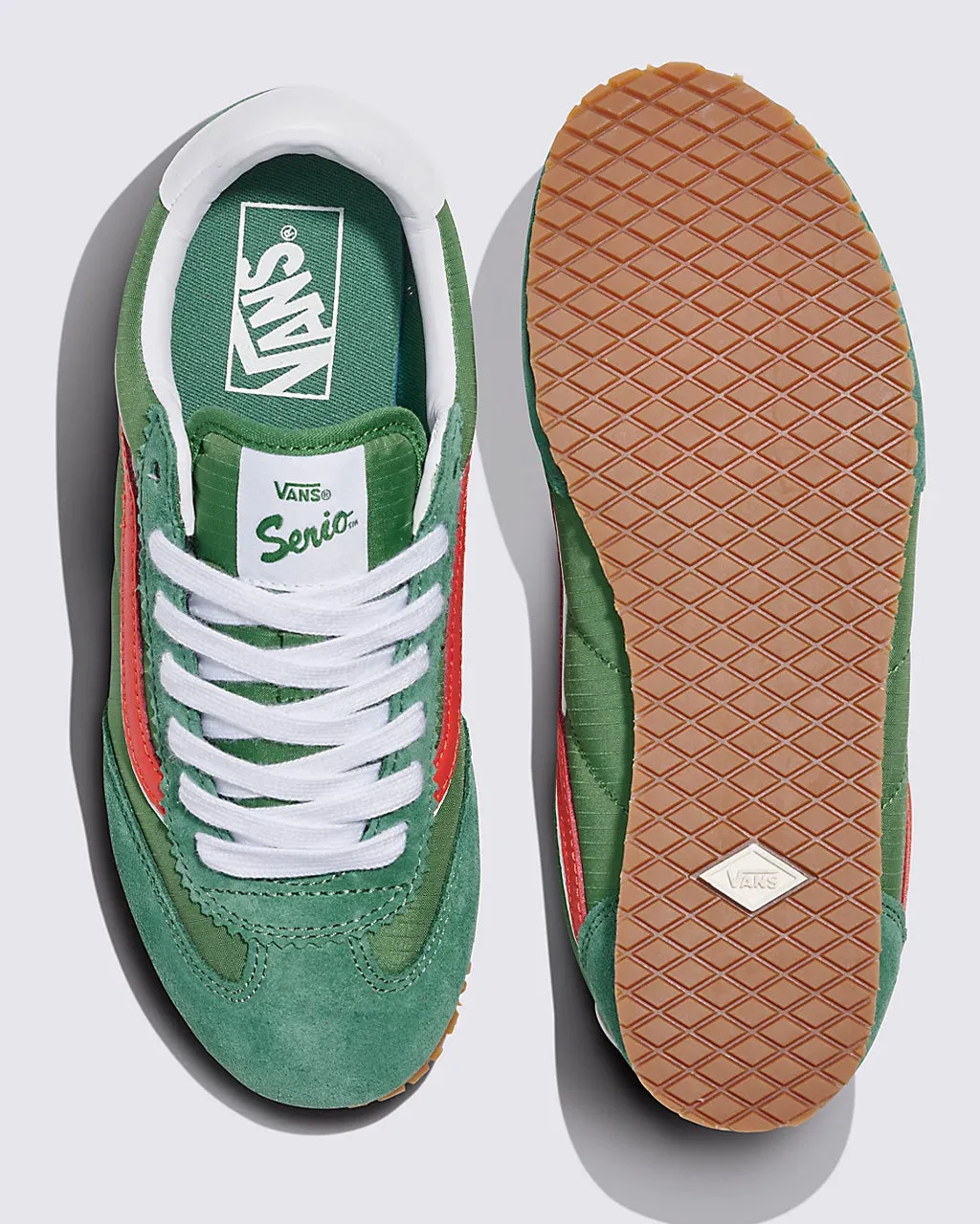 Super Low Pro Sneaker - Fairway Green