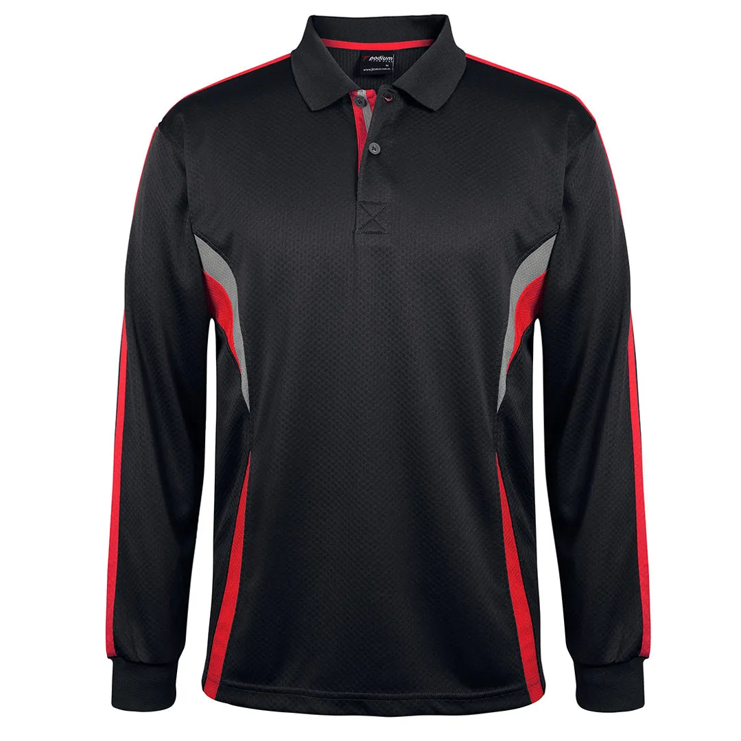The Jacquard Polo | Long Sleeve | Adults