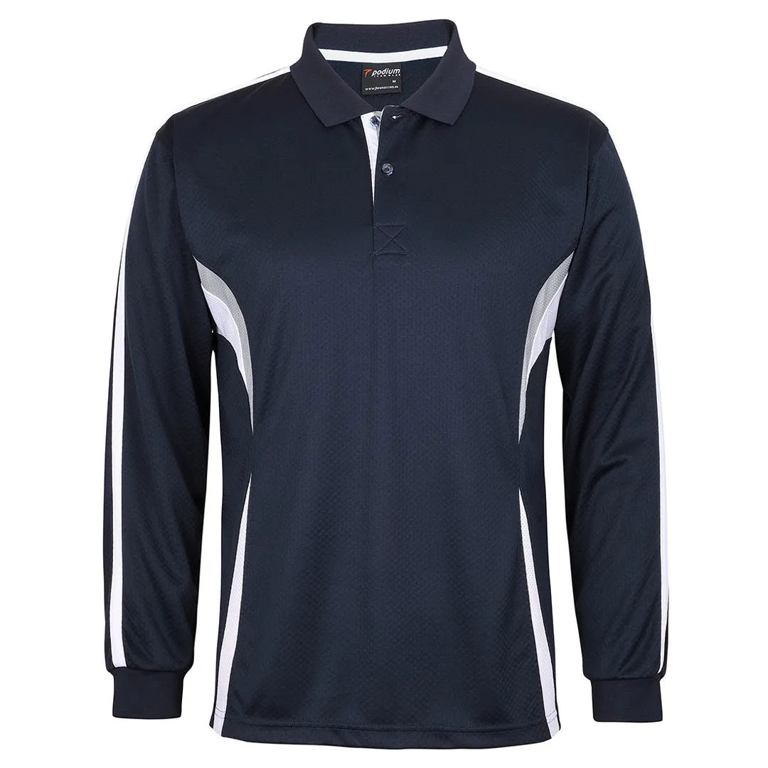 The Jacquard Polo | Long Sleeve | Adults