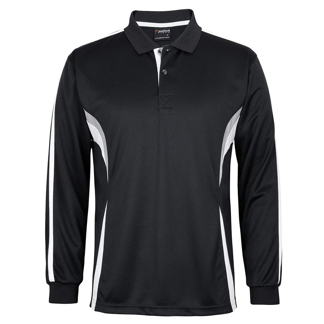 The Jacquard Polo | Long Sleeve | Adults