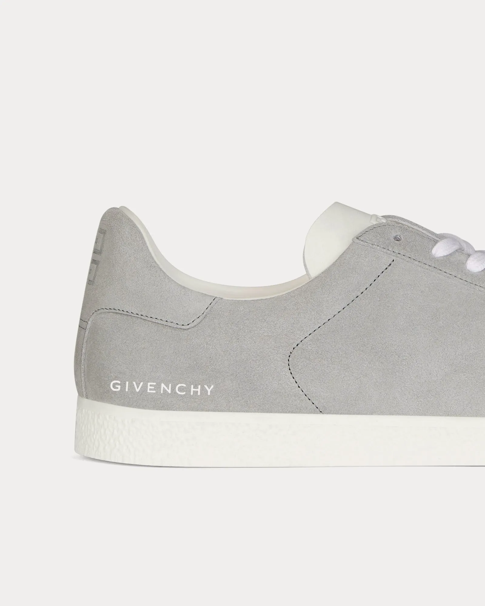 Town Suede Light Grey Low Top Sneakers