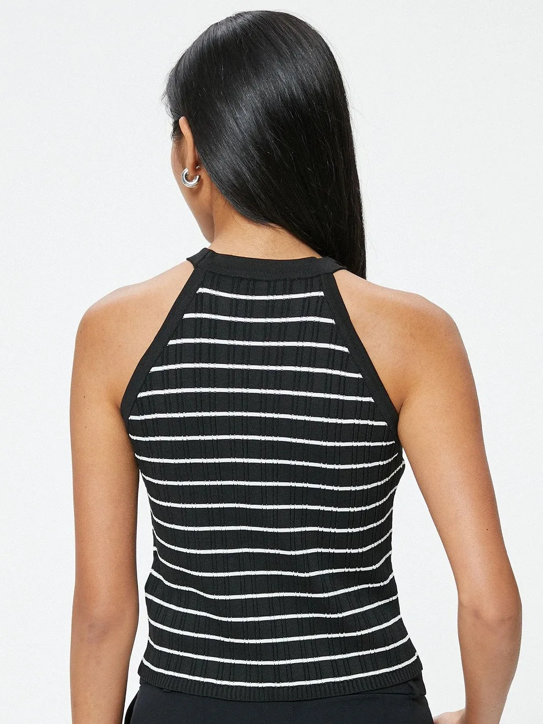 Urban Stripes High-Neck Tank