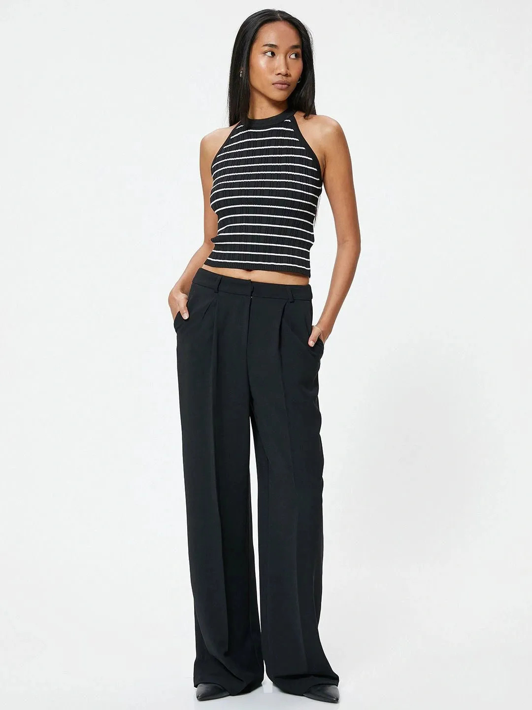 Urban Stripes High-Neck Tank