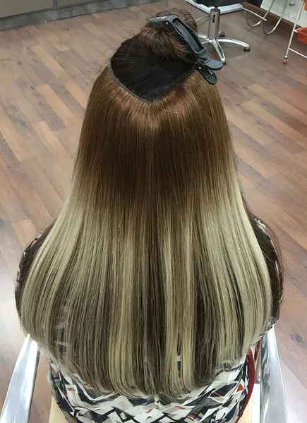 V-Shape Human Hair 10" Clip-In Hair Extension
