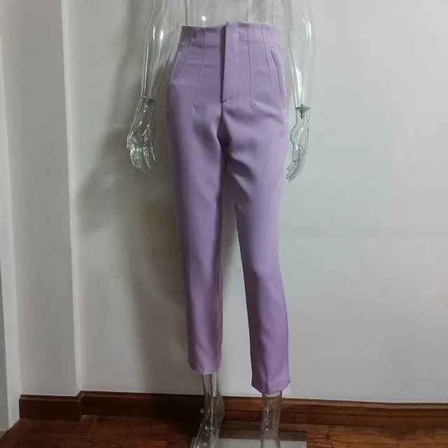 Women's Casual Fashion Straight Leg Pants