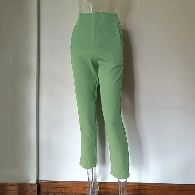 Women's Casual Fashion Straight Leg Pants