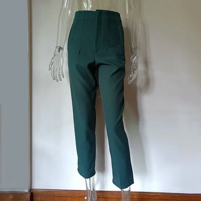 Women's Casual Fashion Straight Leg Pants